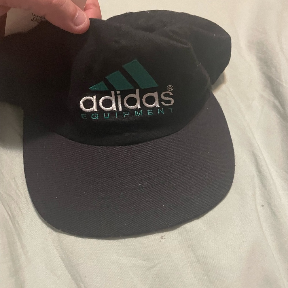 Black adidas equipment hat